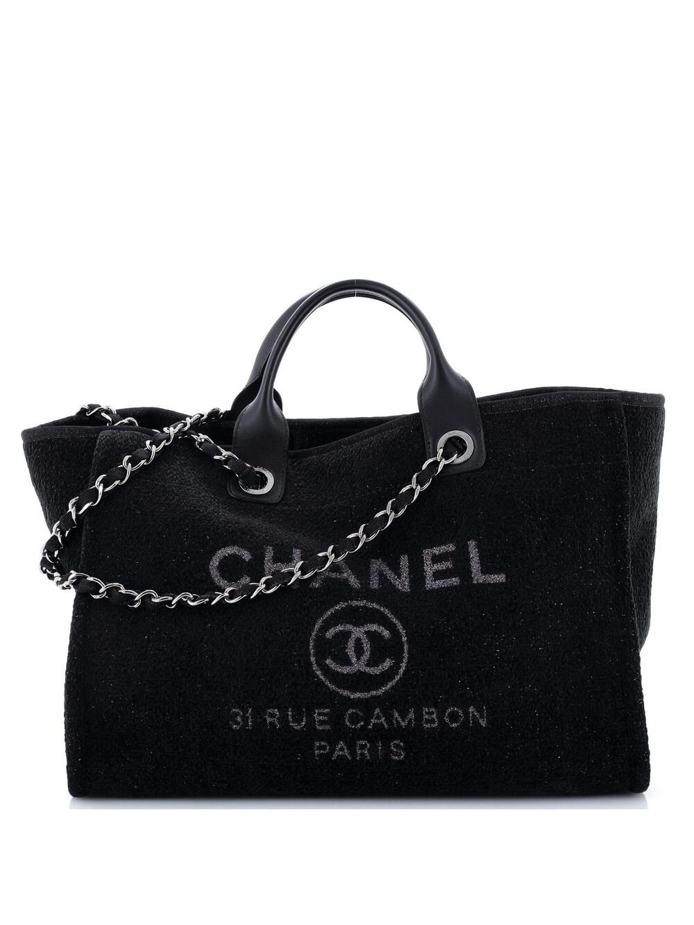 Chanel Deauville Tote Lurex Boucle #299260C34B